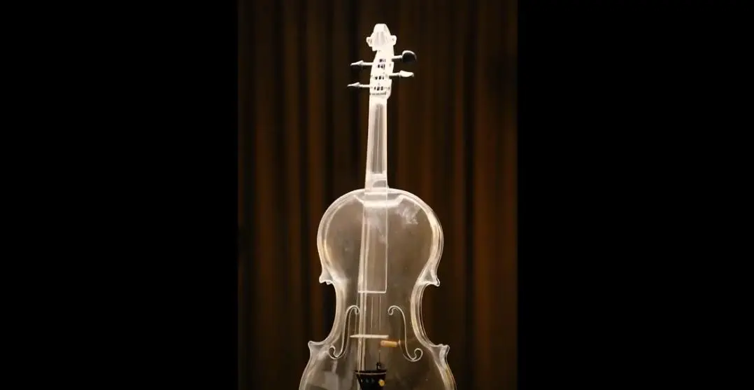 Violín hecho Stradivari impreso en 3D-Betts